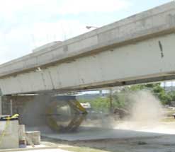 photo of concrete bridge